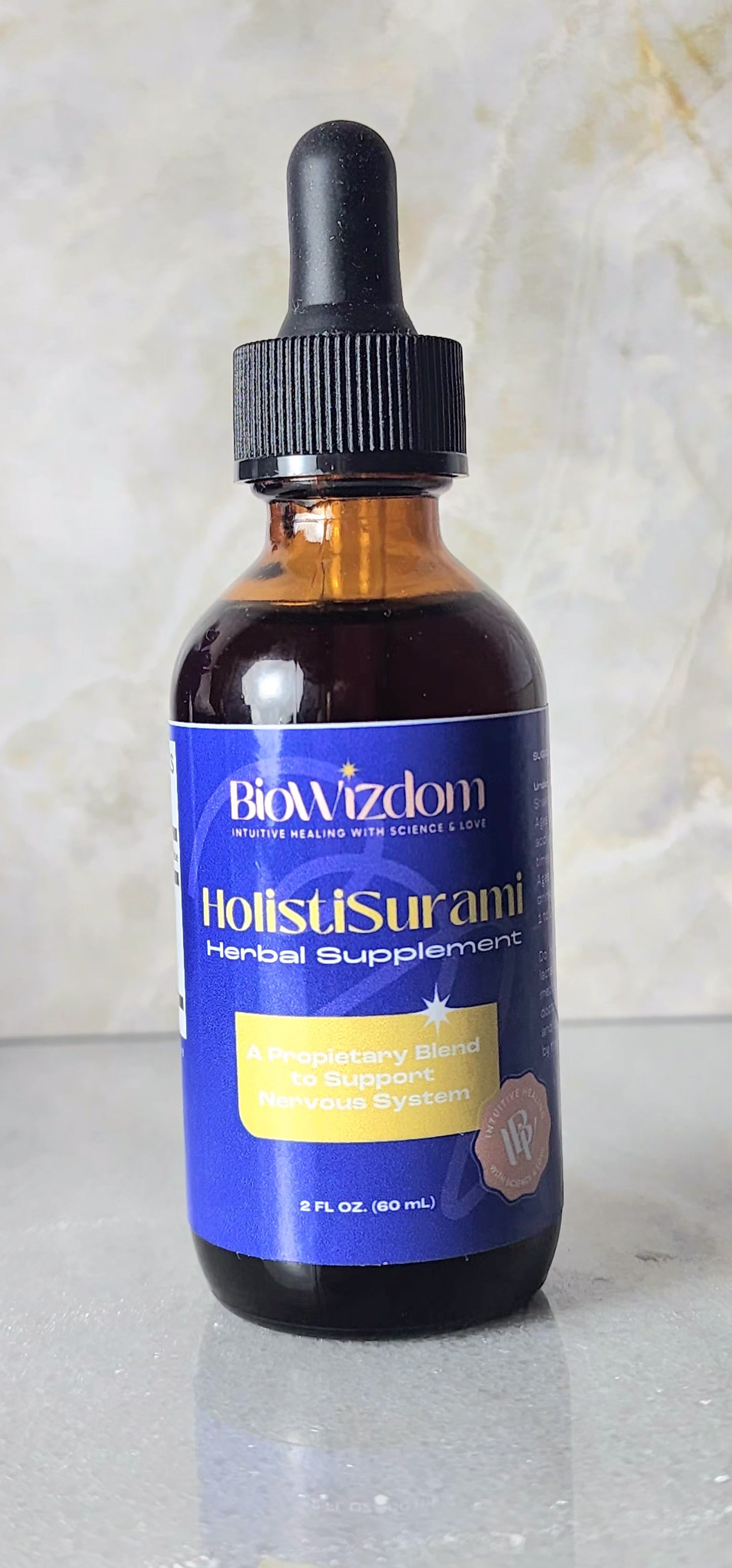 BioWizdom HolistiSurami Tincture 2 oz Bottle