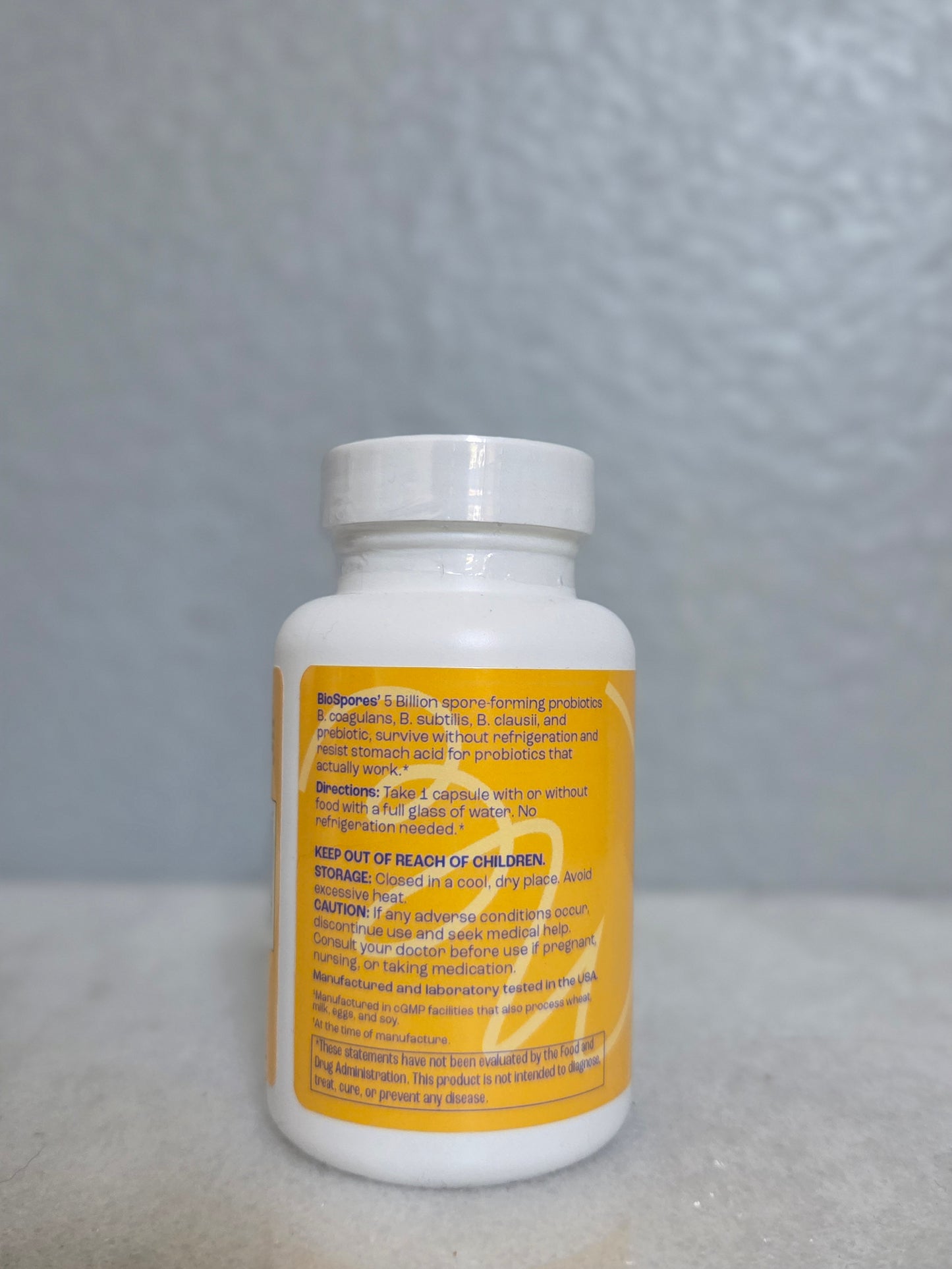 BioSpores Probiotics 60 caps