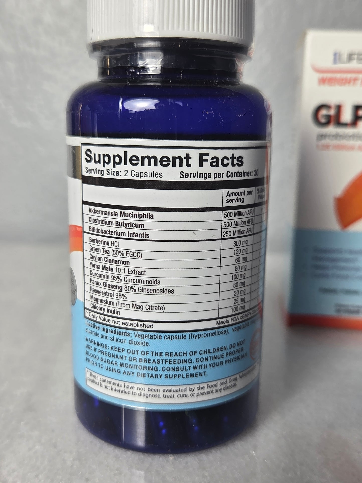 1 Life Science GLP-1  pro Probiotic Blend 1.25 billion