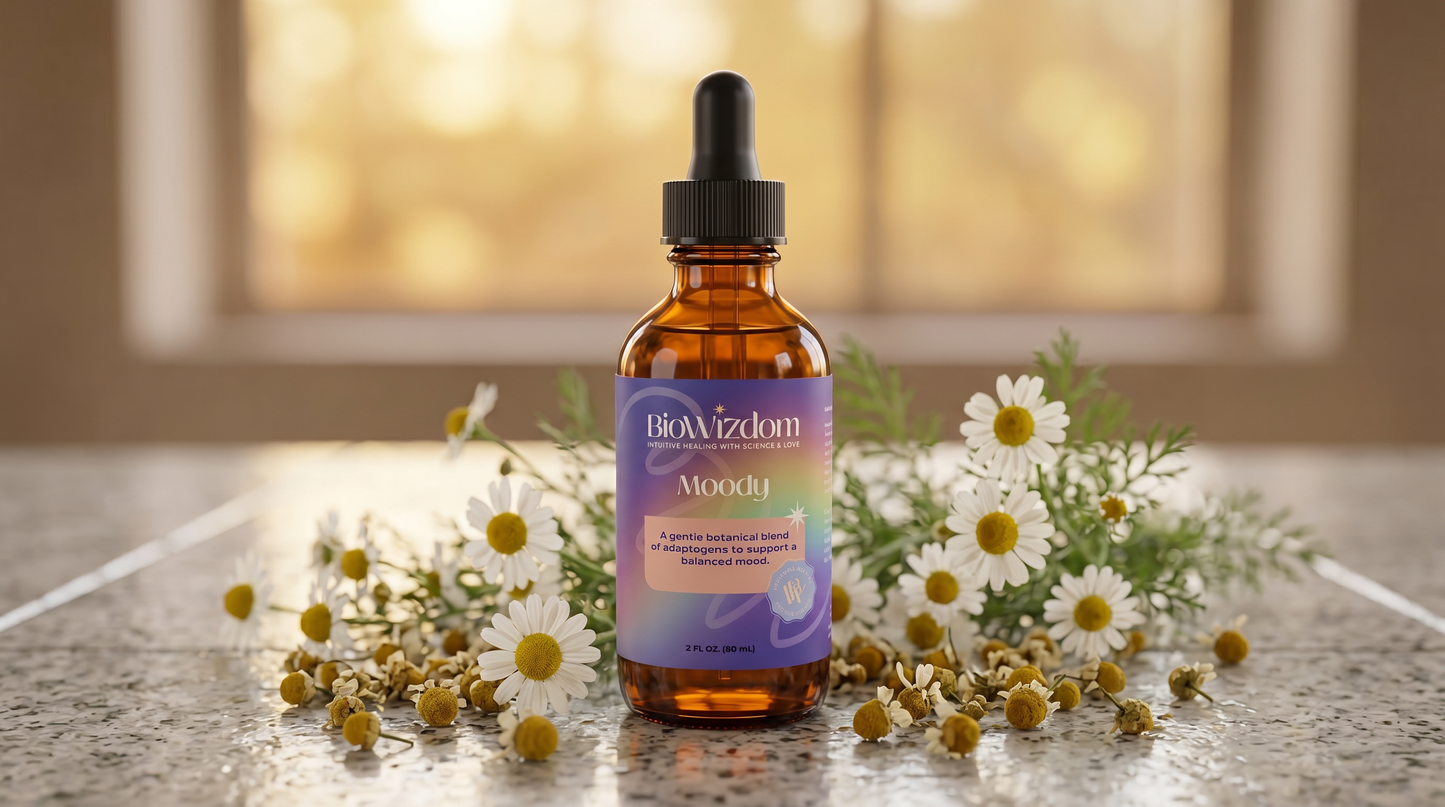 BioWizdom Moody Tincture 2 oz Bottle