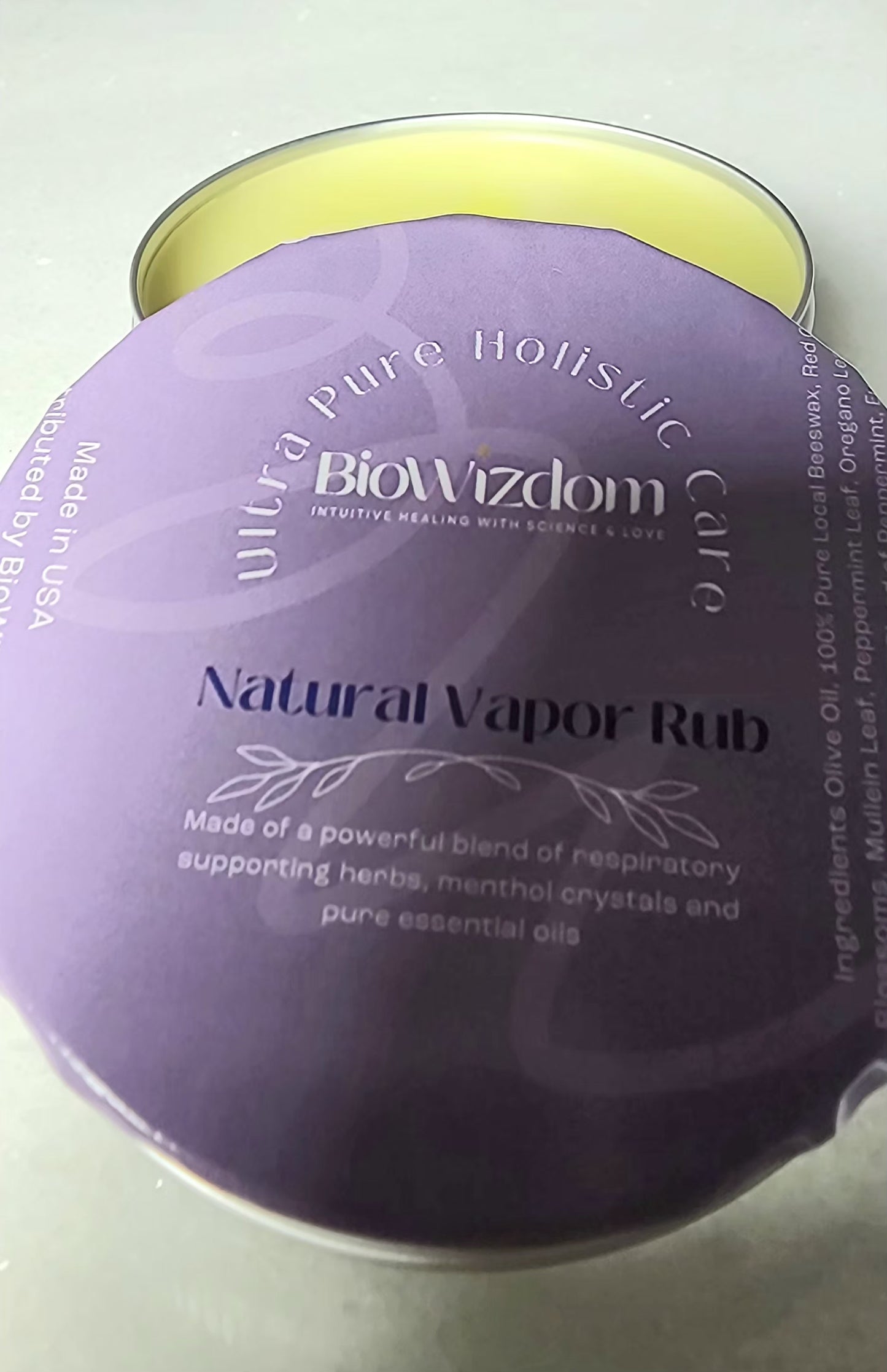 BioWizdom Natural Vapor Rub