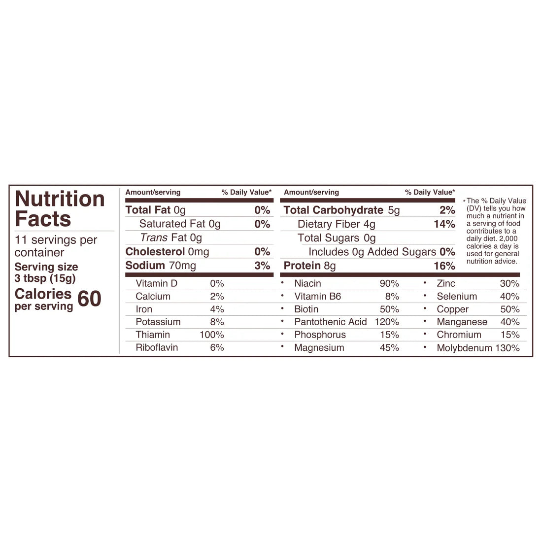 Nutritional Yeast Shaker-Zesty Italian Goodness (170 g)